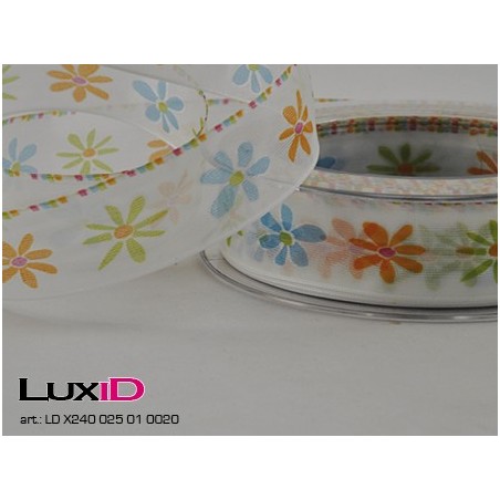 Strohblumen md 01 wit 25mm x 20m