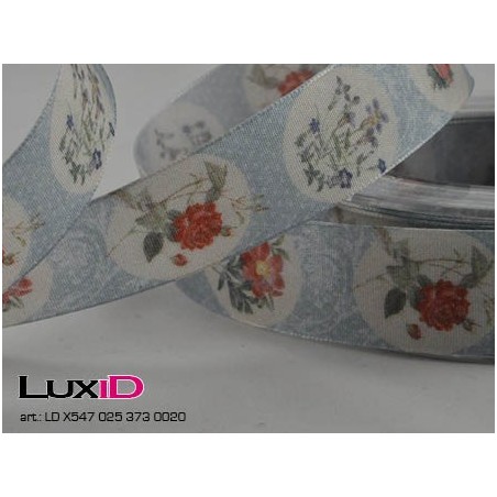 Blumenampel 373 blauw 25mm x 20m