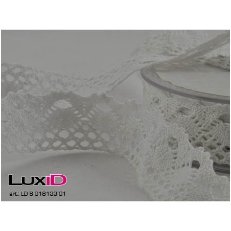 Lace ribbon 01 wit 28mm x 10m