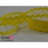 Ric Rac 15 geel 6mm x 20m