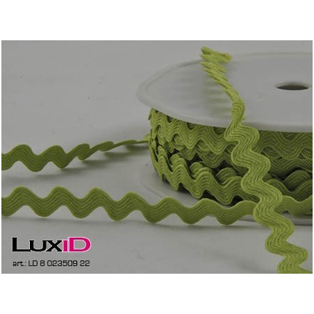 Ric Rac 22 groen 6mm x 20m