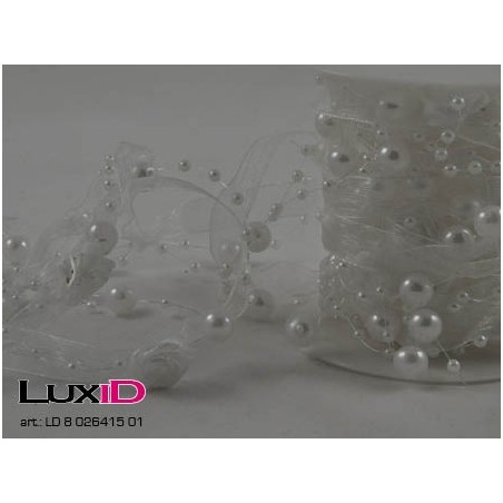 Romantic roses 01 wit 10mm x 5m