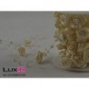 Colored roses 02 ecru 10mm x 5m