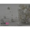 Colored roses 01 wit 10mm x 5m