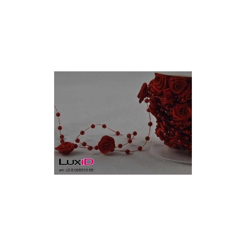 Colored roses 65 rood 10mm x 5m