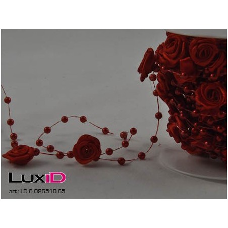 Colored roses 65 rood 10mm x 5m