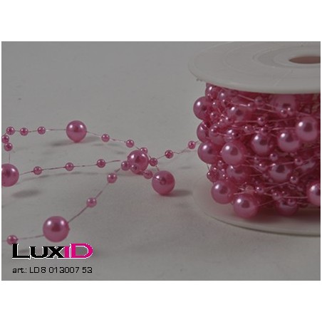 Round beads 53 oud roos 8mm x 10m