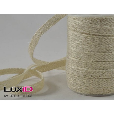 Jute ribbon 02 ecru 12mm x 20m