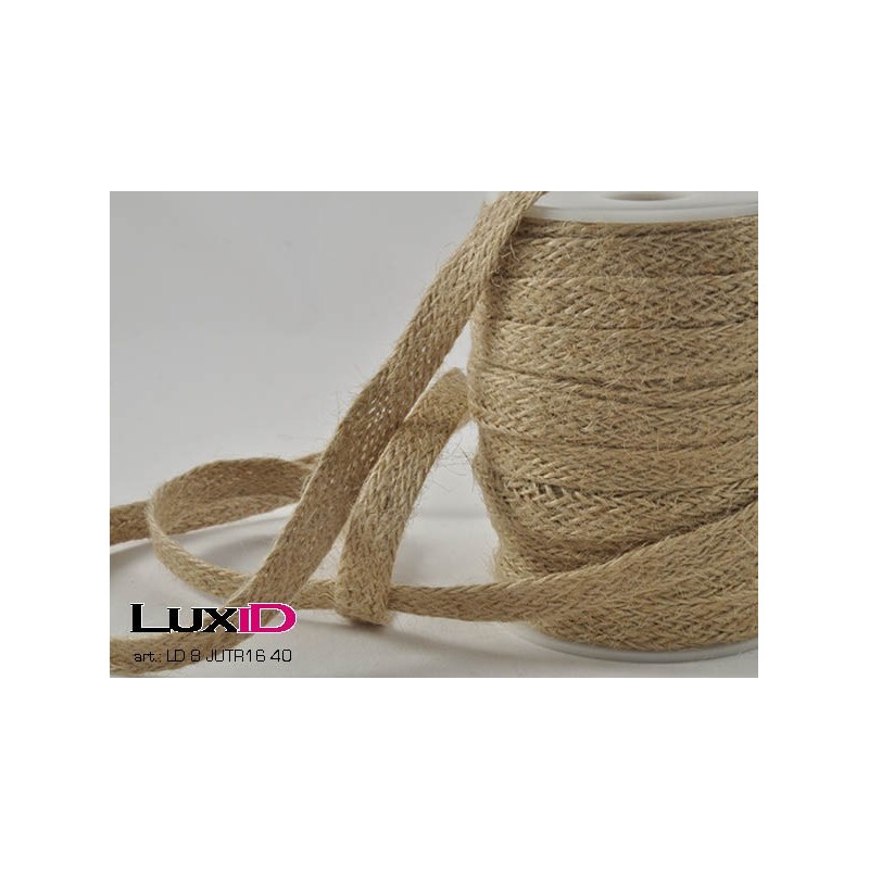 Jute ribbon 40 zand 12mm x 20m