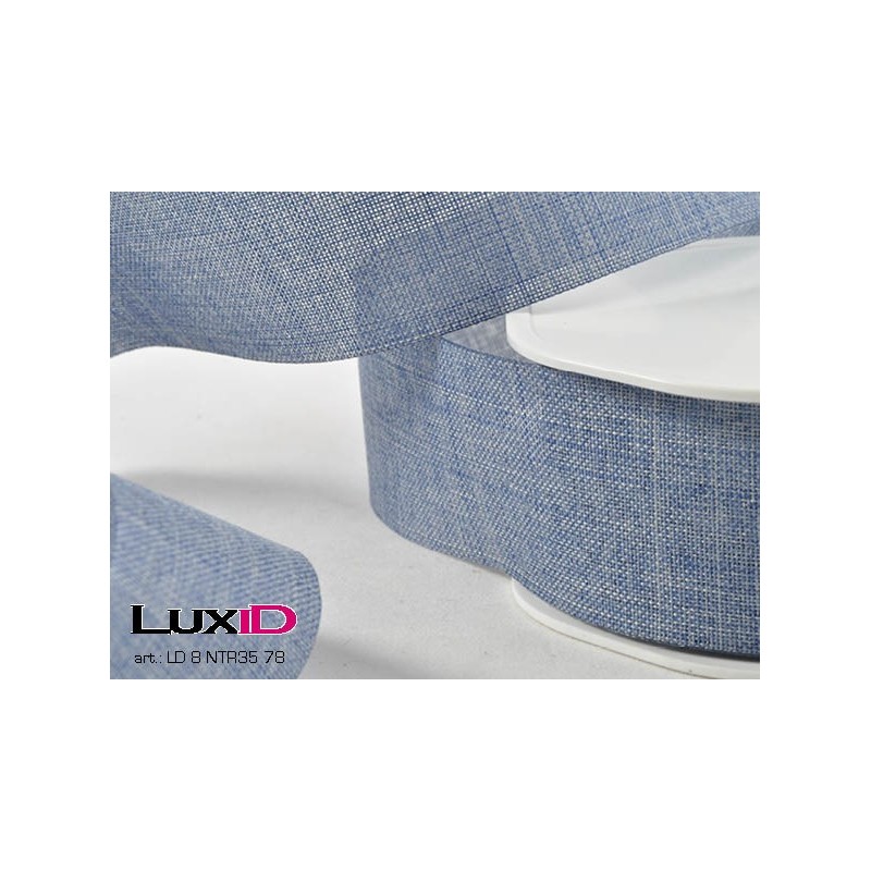 Natural cut edge 78 blauw 38mm x 20m