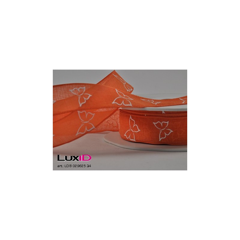 Butterflies 34 oranje 22mm x 15m