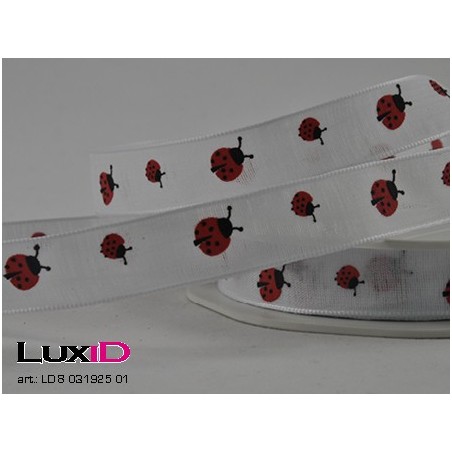 Ladybird 01 wit 16mm x 20m