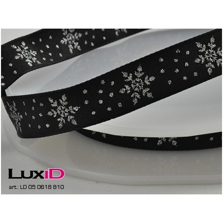 Crystals wired zwart 15mm x 15m