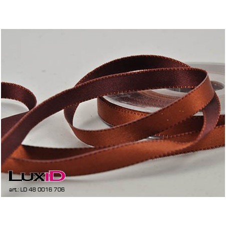 Duo color satin 706 koper/bruin 10mm x 20m