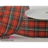 Tartan cut edge 65 rood 38mm x 25m