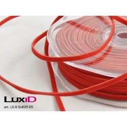Suede Cord 65 rood 3mm x 25m
