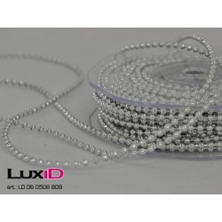 Bead Chain zilver 3mm X 15m