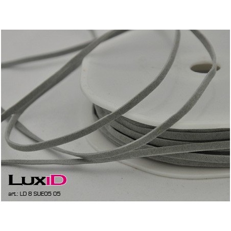 Suede Cord 05 grijs 3mm x 25m