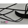 Suede Cord 09 zwart 3mm x 25m