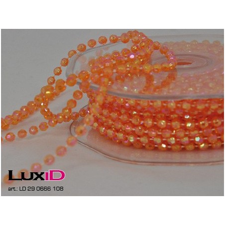 Coloured chain 108 oranje 4mm X 10m