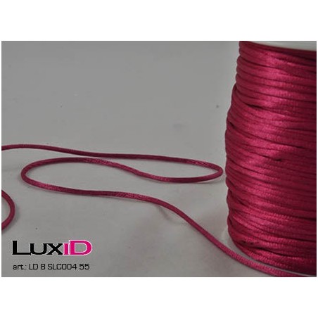 Silk cording 55 fuchsia 2mm x 50m