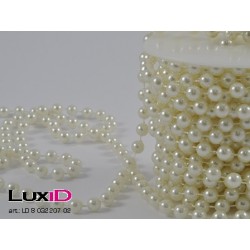 pearls chain 02 ecru 8mm X 10m