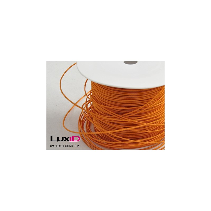 Fancy cording 105 oranje 1mm x 100m