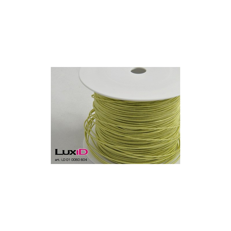 Fancy cording 604 groen 1mm x 100m