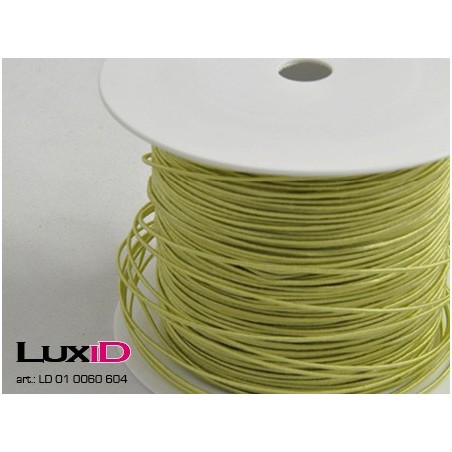 Fancy cording 604 groen 1mm x 100m