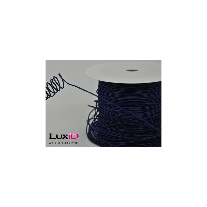 Fancy cording 510 donker blauw 1mm x 100m