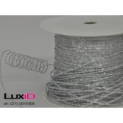 Metal cording wired zilver...