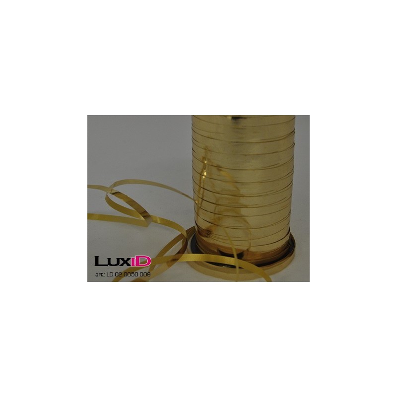 Poly metalized 009 Goud 5mm x 250m