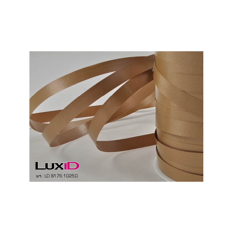 Effen lint S176 goud 10mm x 250m