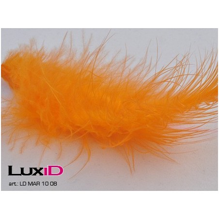 Pluimen Marabou 14cm 08 oranje