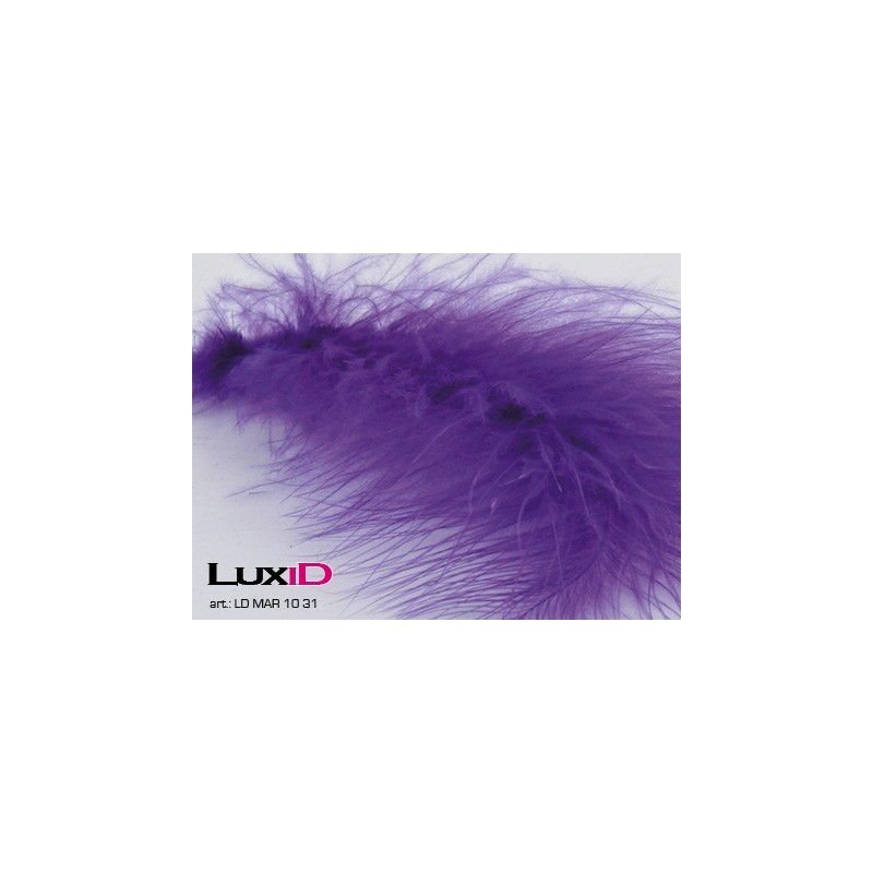 Pluimen Marabou 14cm 31 purper