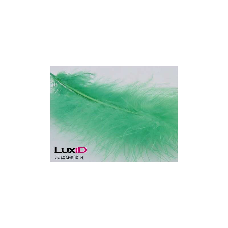 Pluimen Marabou 14cm 14 groen