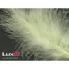 Pluimen Marabou 14cm 01 geel