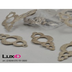 Baumschmuck goud 70mm (20pcs)
