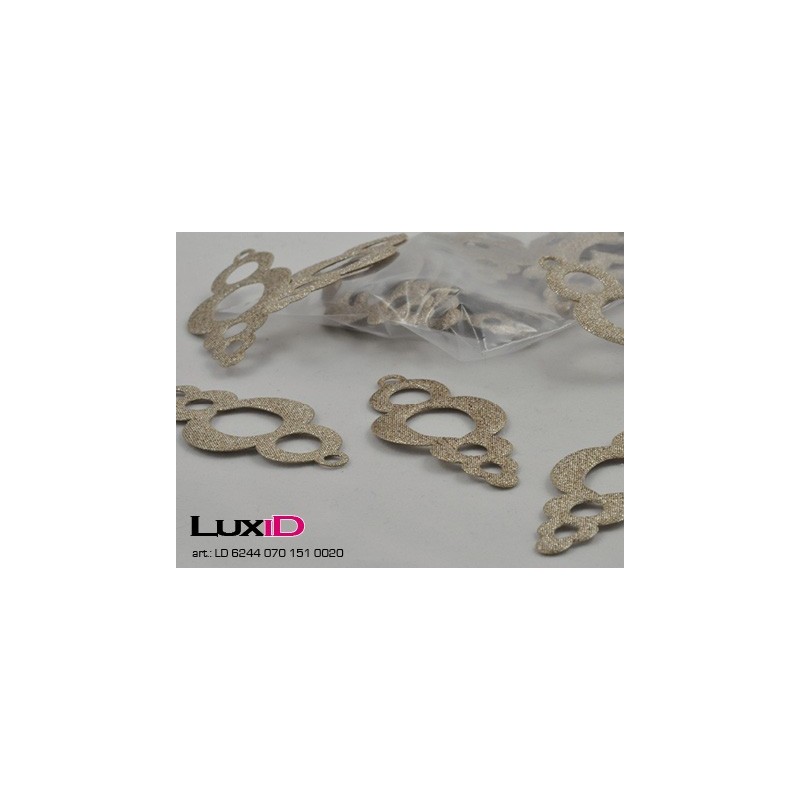 Baumschmuck goud 70mm (20pcs)