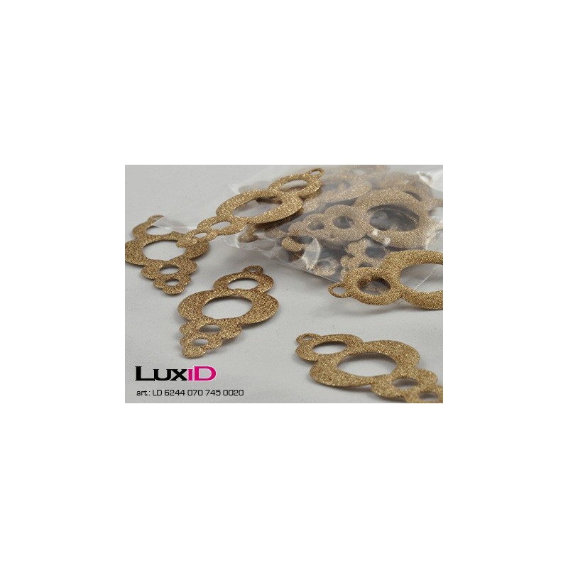 Baumschmuck brons 70mm (20pcs)