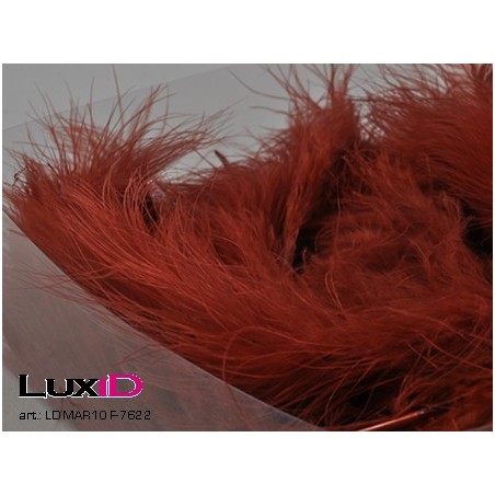Pluimen Marabou 14cm 25 cognac
