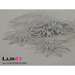 Glitzerstern 05 zilver 52...