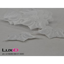 Vogelpaar 01 wit 60mm 20pcs