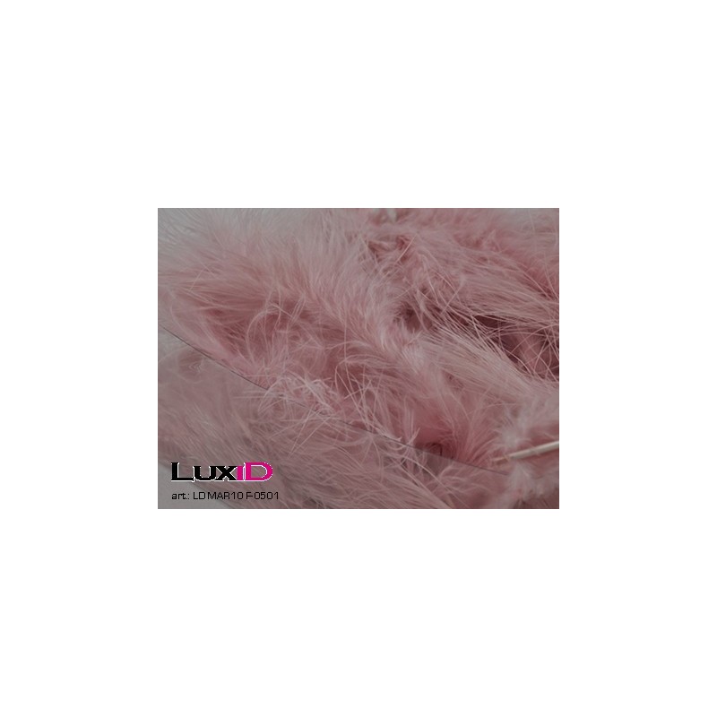 Pluimen Marabou 14cm 53 oud roos