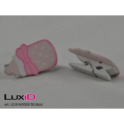 babybottel 50 roos 4,5cm (8pc)