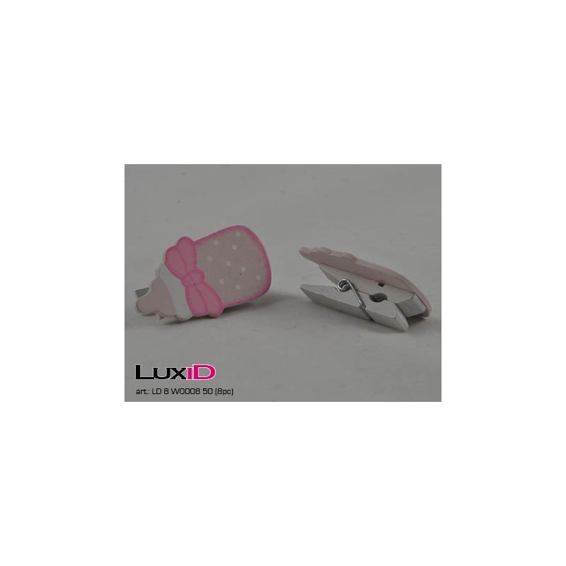 babybottel 50 roos 4,5cm (8pc)