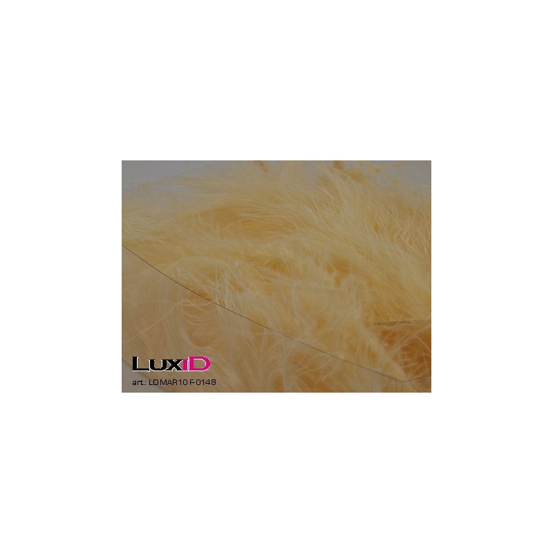 Pluimen Marabou 14cm 23 zalm