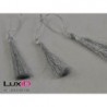 Glam tassel 08 7ilver 55mm (100pcs)