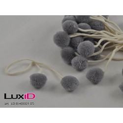 Pompons 05 grijs 20mm...