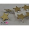 Wooden Stars 19 goud 35x35mm (8pc)